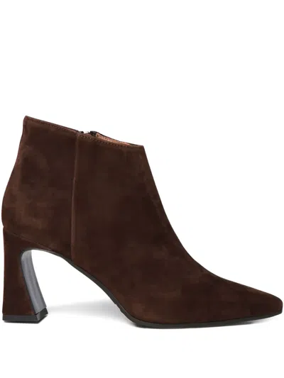 Evaluna Pointed-toe Block-heel Boots