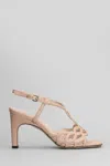Evaluna 80mm Leather Sandals