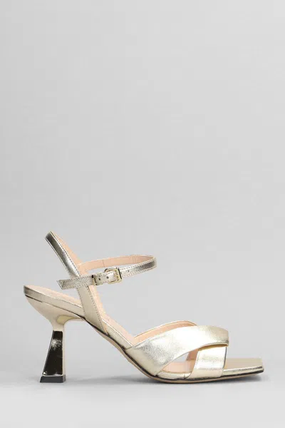 Evaluna Sandals In Platinum