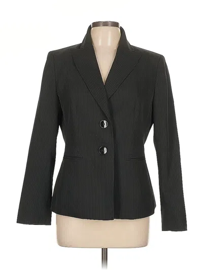 Pre-owned Evan Picone Blazer Jacket In Black