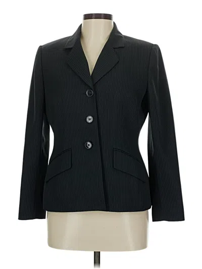 Pre-owned Evan Picone Blazer Jacket In Black