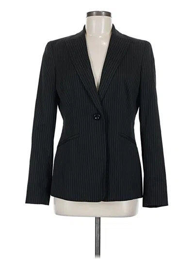 Pre-owned Evan Picone Blazer Jacket In Black