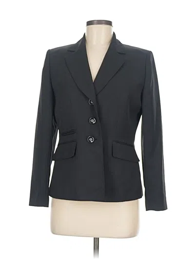 Pre-owned Evan Picone Blazer Jacket In Black