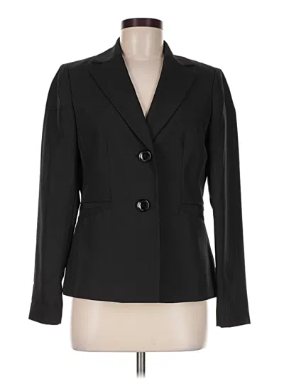 Pre-owned Evan Picone Blazer Jacket In Black