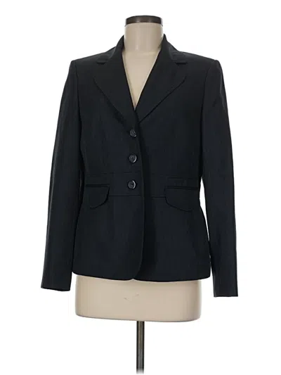 Pre-owned Evan Picone Blazer Jacket In Black