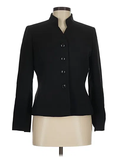 Pre-owned Evan Picone Blazer Jacket In Black