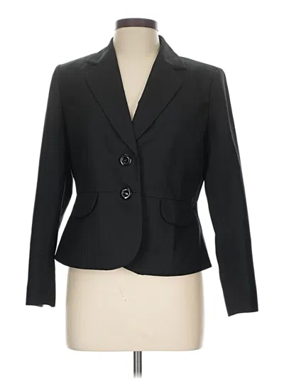 Pre-owned Evan Picone Blazer Jacket In Black