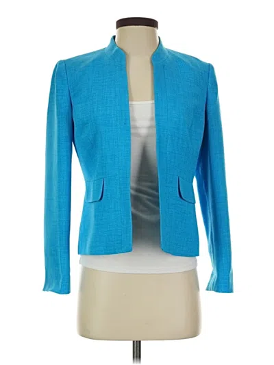 Pre-owned Evan Picone Blazer Jacket In Blue