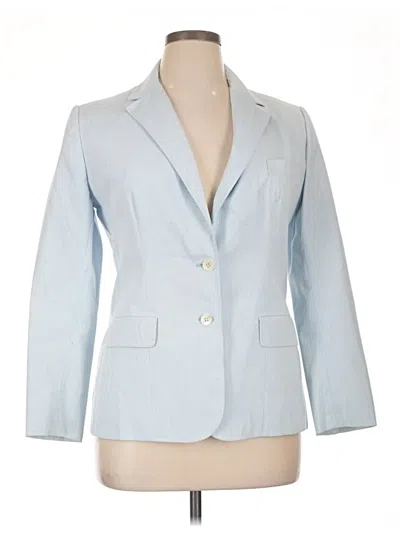 Pre-owned Evan Picone Blazer Jacket In Blue