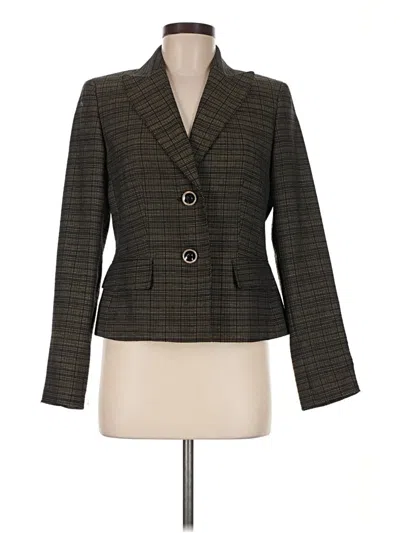 Pre-owned Evan Picone Blazer Jacket In Brown