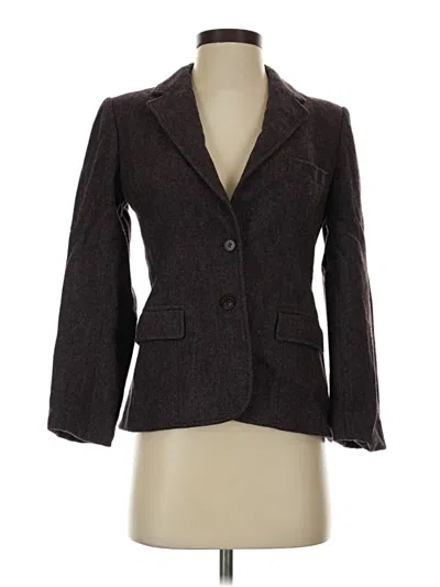 Pre-owned Evan Picone Blazer Jacket In Brown
