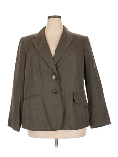 Pre-owned Evan Picone Blazer Jacket In Brown