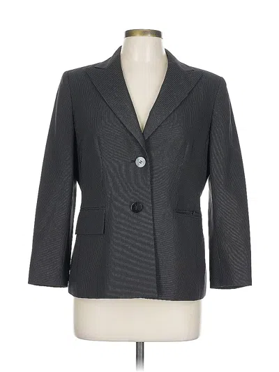 Pre-owned Evan Picone Blazer Jacket In Gray