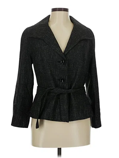 Pre-owned Evan Picone Blazer Jacket In Gray