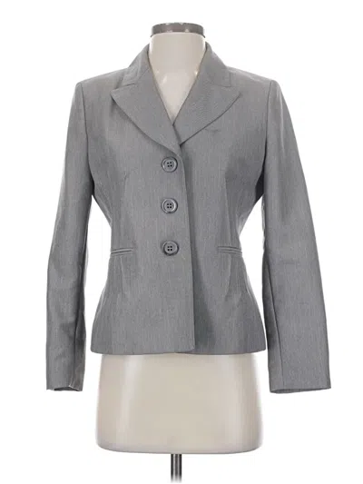Pre-owned Evan Picone Blazer Jacket In Gray