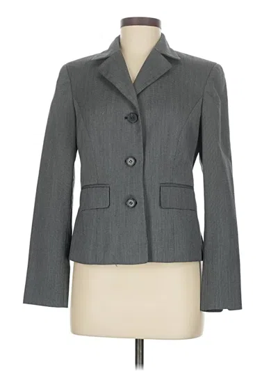 Pre-owned Evan Picone Blazer Jacket In Gray