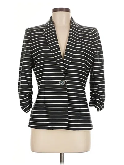 Pre-owned Evan Picone Blazer Jacket In Gray
