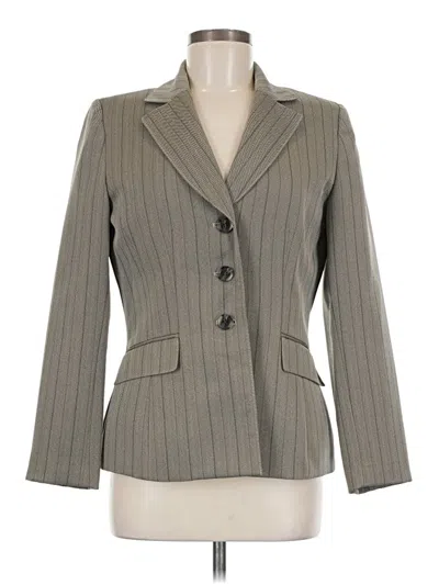 Pre-owned Evan Picone Blazer Jacket In Gray