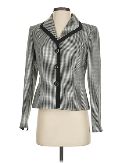 Pre-owned Evan Picone Blazer Jacket In Gray