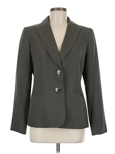 Pre-owned Evan Picone Blazer Jacket In Gray