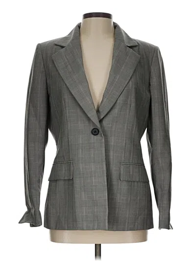 Pre-owned Evan Picone Blazer Jacket In Gray