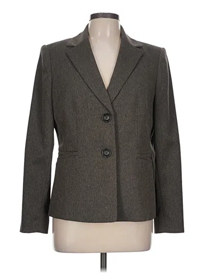 Pre-owned Evan Picone Blazer Jacket In Gray