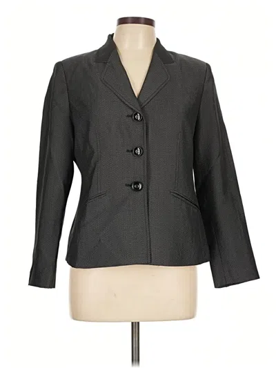 Pre-owned Evan Picone Blazer Jacket In Gray