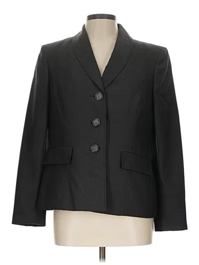 Pre-owned Evan Picone Blazer Jacket In Gray