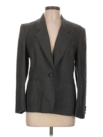 Pre-owned Evan Picone Blazer Jacket In Gray