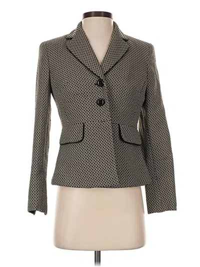 Pre-owned Evan Picone Blazer Jacket In Gray