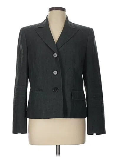 Pre-owned Evan Picone Blazer Jacket In Gray