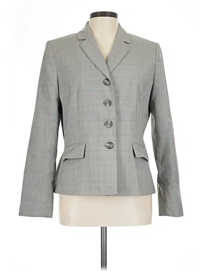 Pre-owned Evan Picone Blazer Jacket In Gray