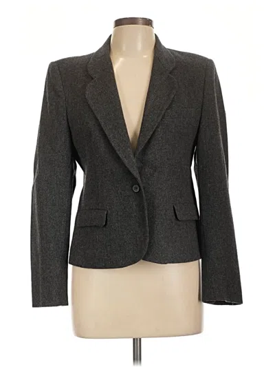 Pre-owned Evan Picone Blazer Jacket In Gray