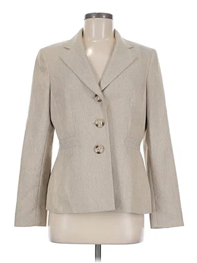 Pre-owned Evan Picone Blazer Jacket In Ivory