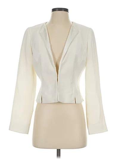 Pre-owned Evan Picone Blazer Jacket In Ivory