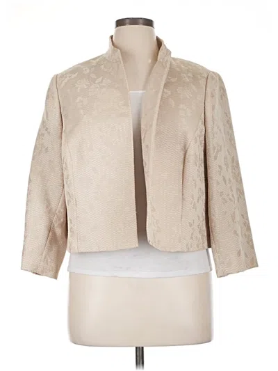 Pre-owned Evan Picone Blazer Jacket In White