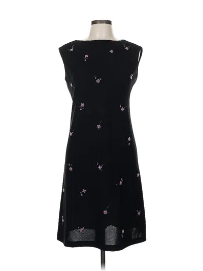 Pre-owned Evan Picone Casual Dress In Black