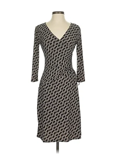 Pre-owned Evan Picone Casual Dress In Black