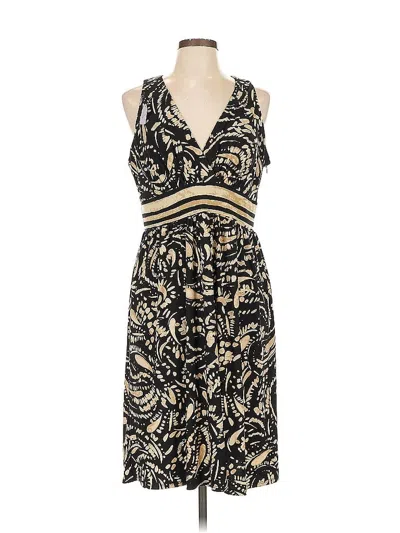 Pre-owned Evan Picone Casual Dress In Black