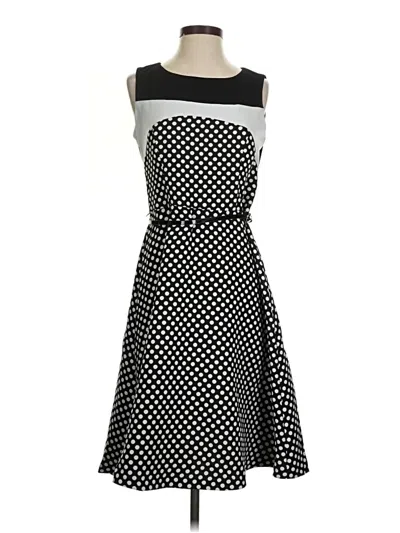 Pre-owned Evan Picone Casual Dress In Black