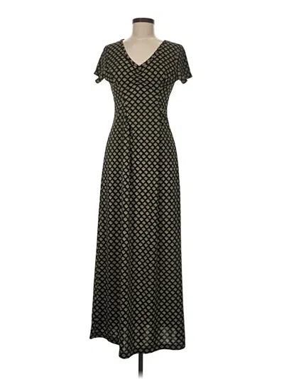 Pre-owned Evan Picone Casual Dress In Black