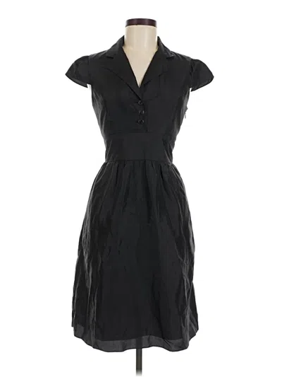 Pre-owned Evan Picone Casual Dress In Black