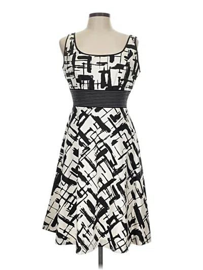 Pre-owned Evan Picone Casual Dress In Black