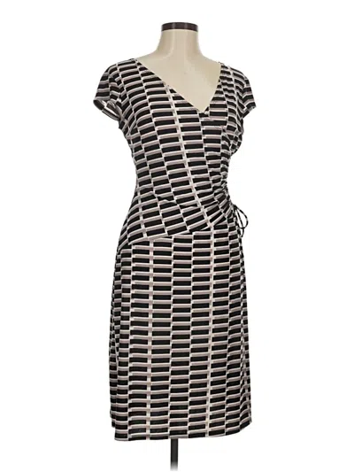 Pre-owned Evan Picone Casual Dress In Black