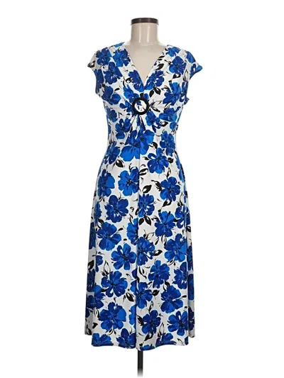 Pre-owned Evan Picone Casual Dress In Blue