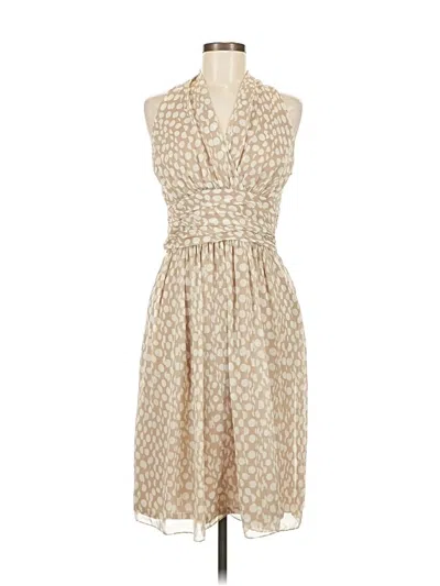 Pre-owned Evan Picone Casual Dress In Brown