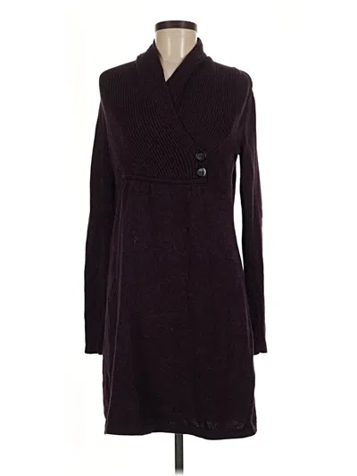 Pre-owned Evan Picone Casual Dress In Burgundy