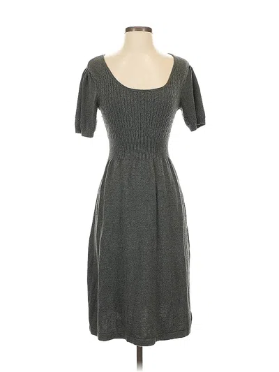 Pre-owned Evan Picone Casual Dress In Gray