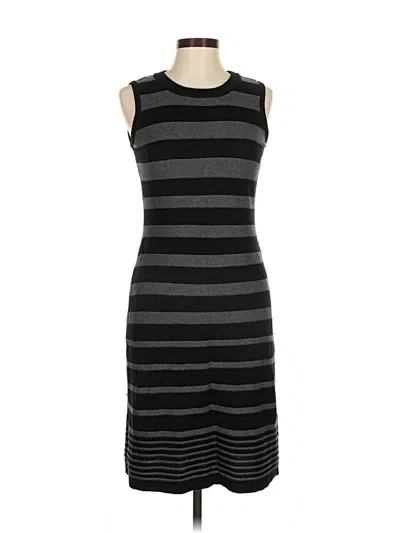 Pre-owned Evan Picone Casual Dress In Gray