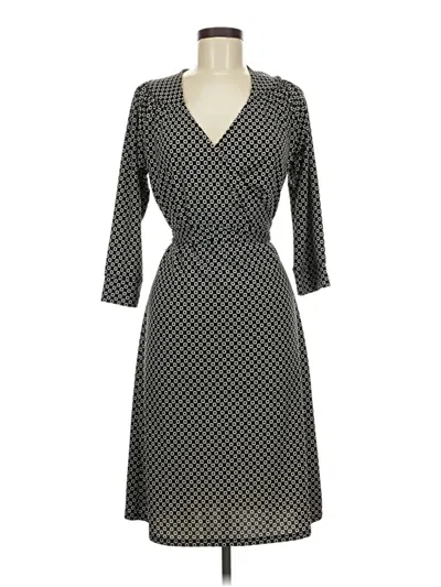 Pre-owned Evan Picone Casual Dress In Gray